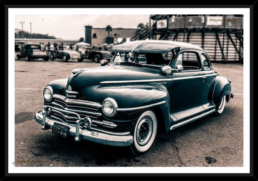 Going to the Races in my 1947 Plymouth