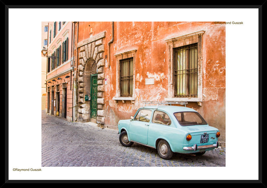 Rome and Fiat 11x14 Giclee Print
